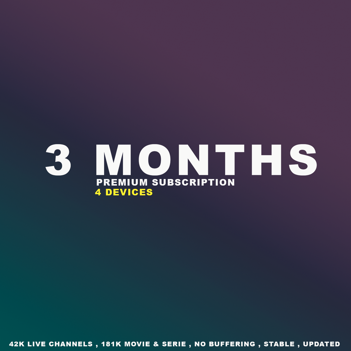 PREMIUM SUBSCRIPTION 8K