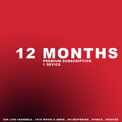 PREMIUM SUBSCRIPTION 8K